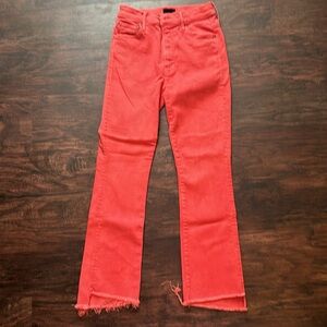 Mother The Insider Crop Fray Second Chance size 26